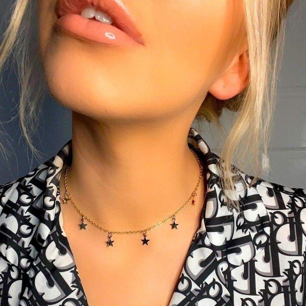 Victoria London Necklace Constellation Choker Necklace